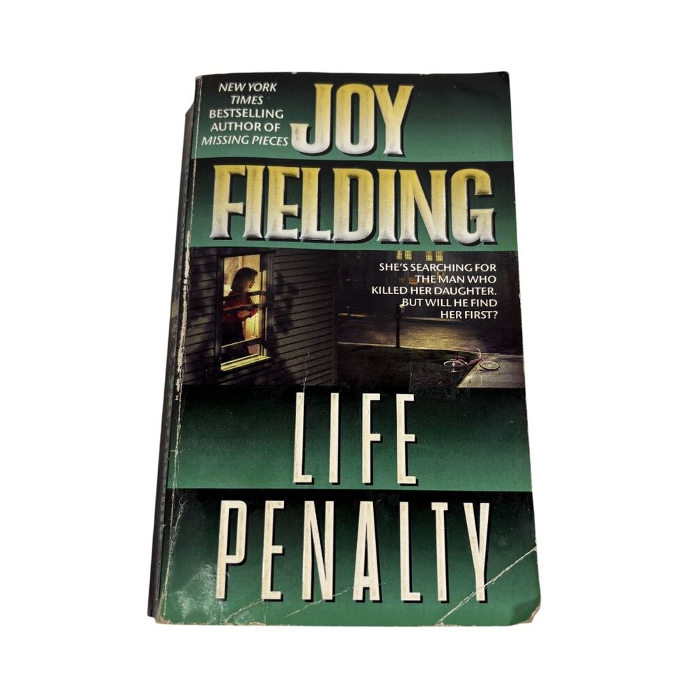 Life Penalty Vintage Suspense Thriller Paperback Book By Joy Fielding Dell Publi